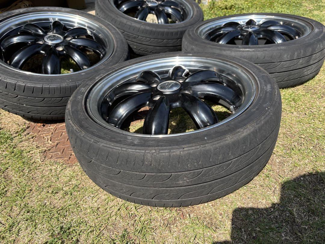 ララパームアルミホイール タイヤ付き165/50R15