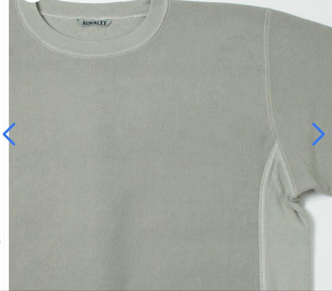 トップス AURALEE SUPER MILLED SWEAT P/O