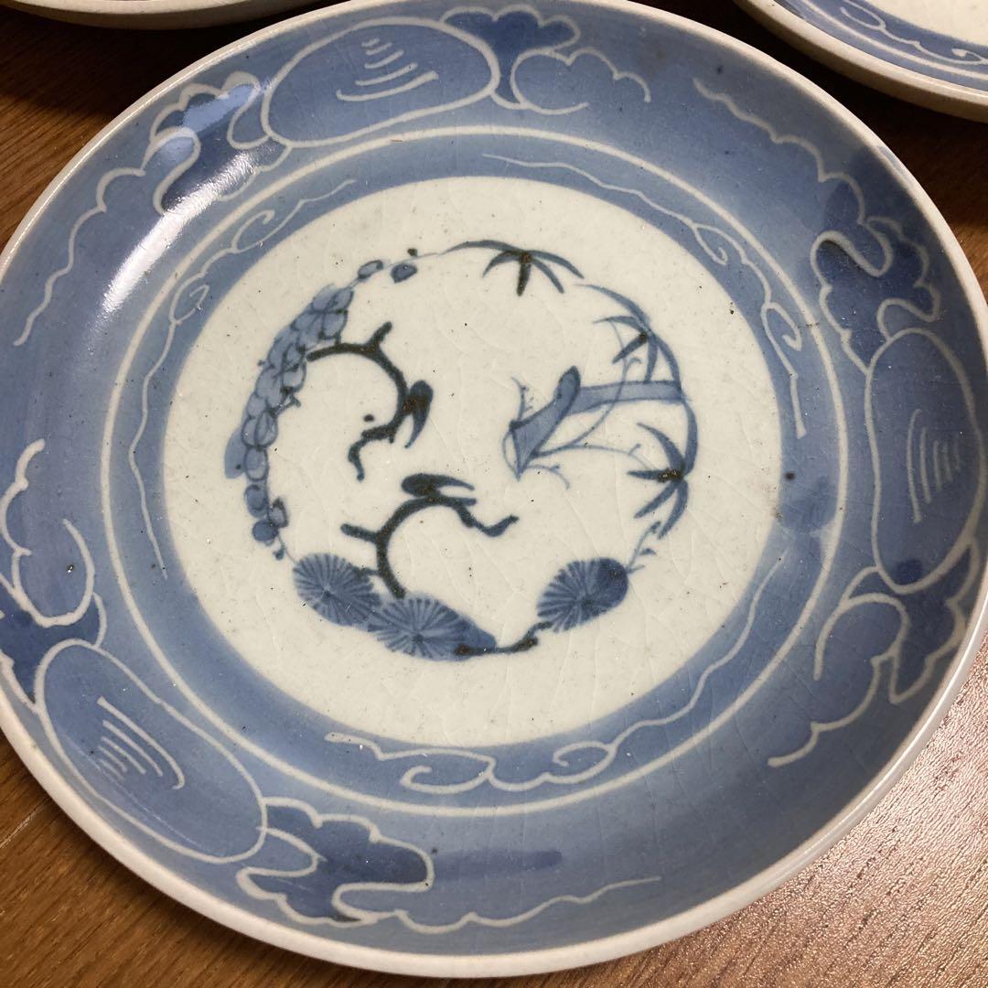 骨董大皿　36cm 皿 骨董品 5枚 大皿 - メルカリ
