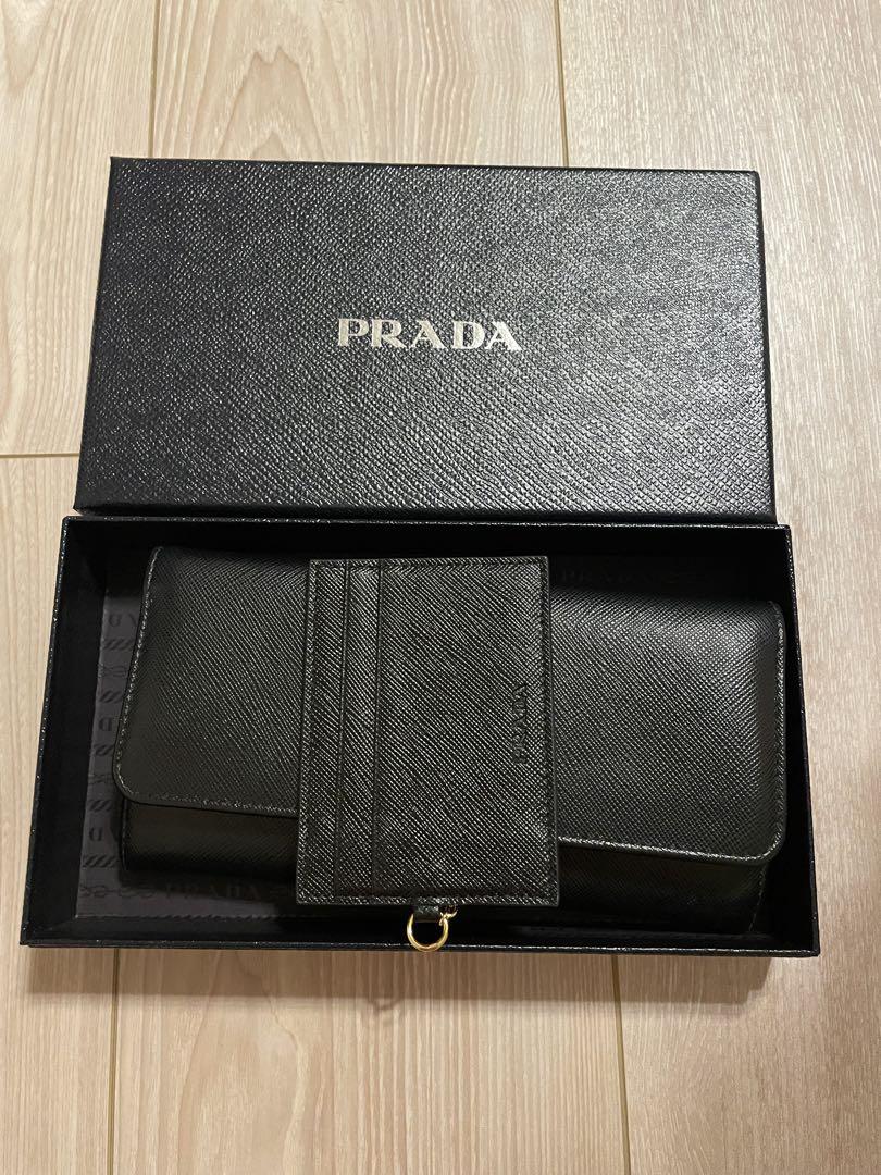 【中古美品】PRADA 長財布