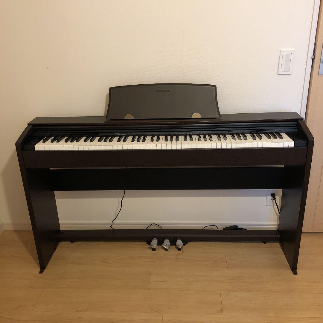 大人気国産 CASIO 3 16頃まで cweJr-m78404620860 PX-770BN 茶 格安高品質