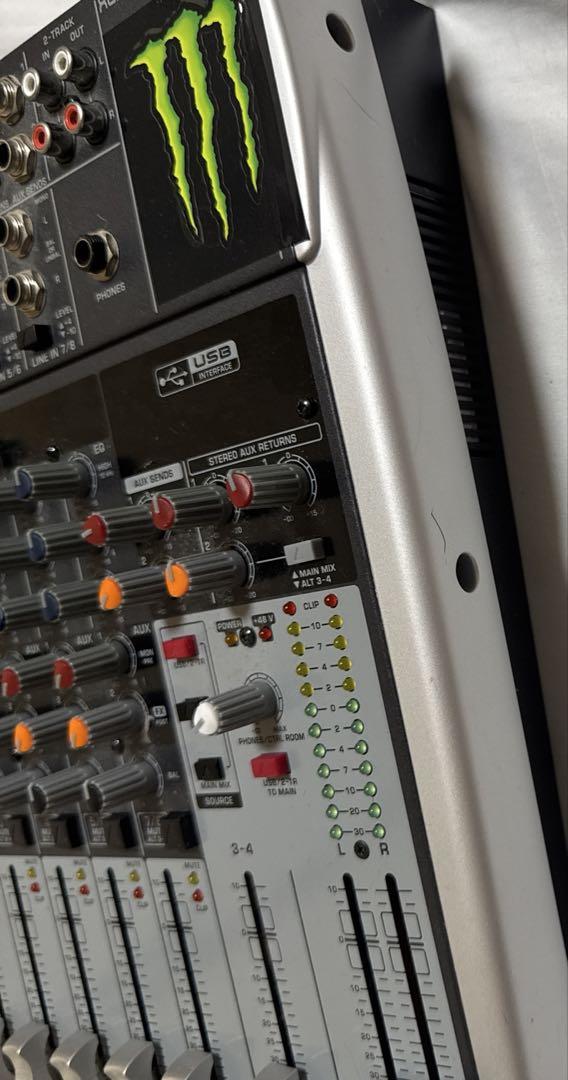 配信機器・PA機器・レコーディング機器 Behringer HENYX Q1204USB
