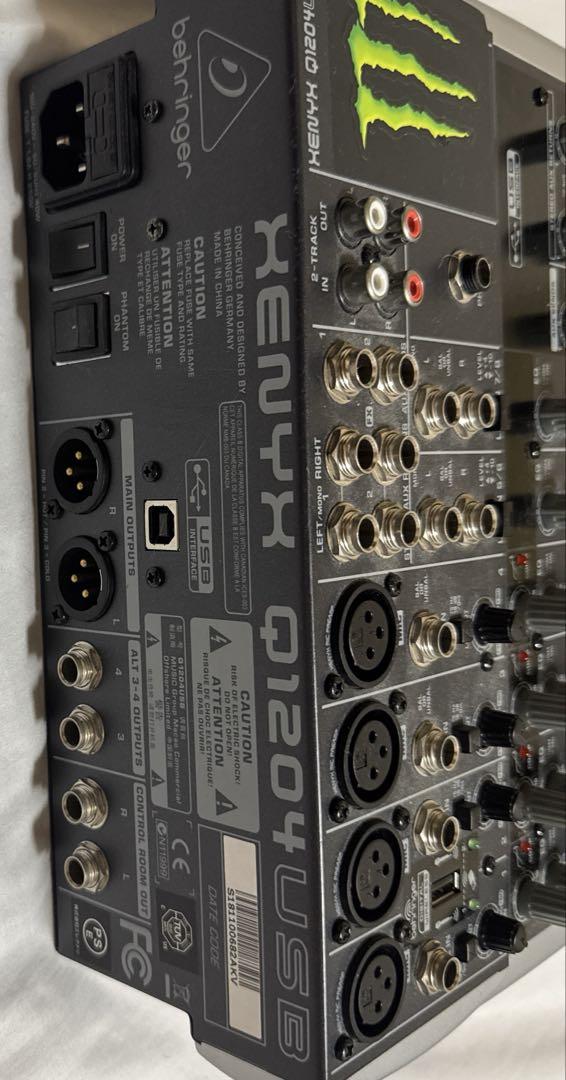 配信機器・PA機器・レコーディング機器 Behringer HENYX Q1204USB