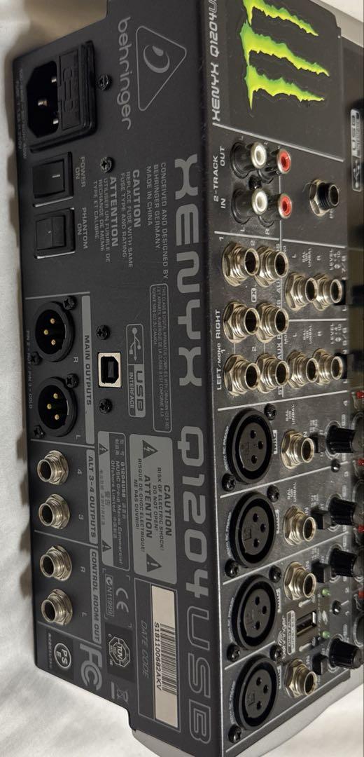 配信機器・PA機器・レコーディング機器 Behringer HENYX Q1204USB