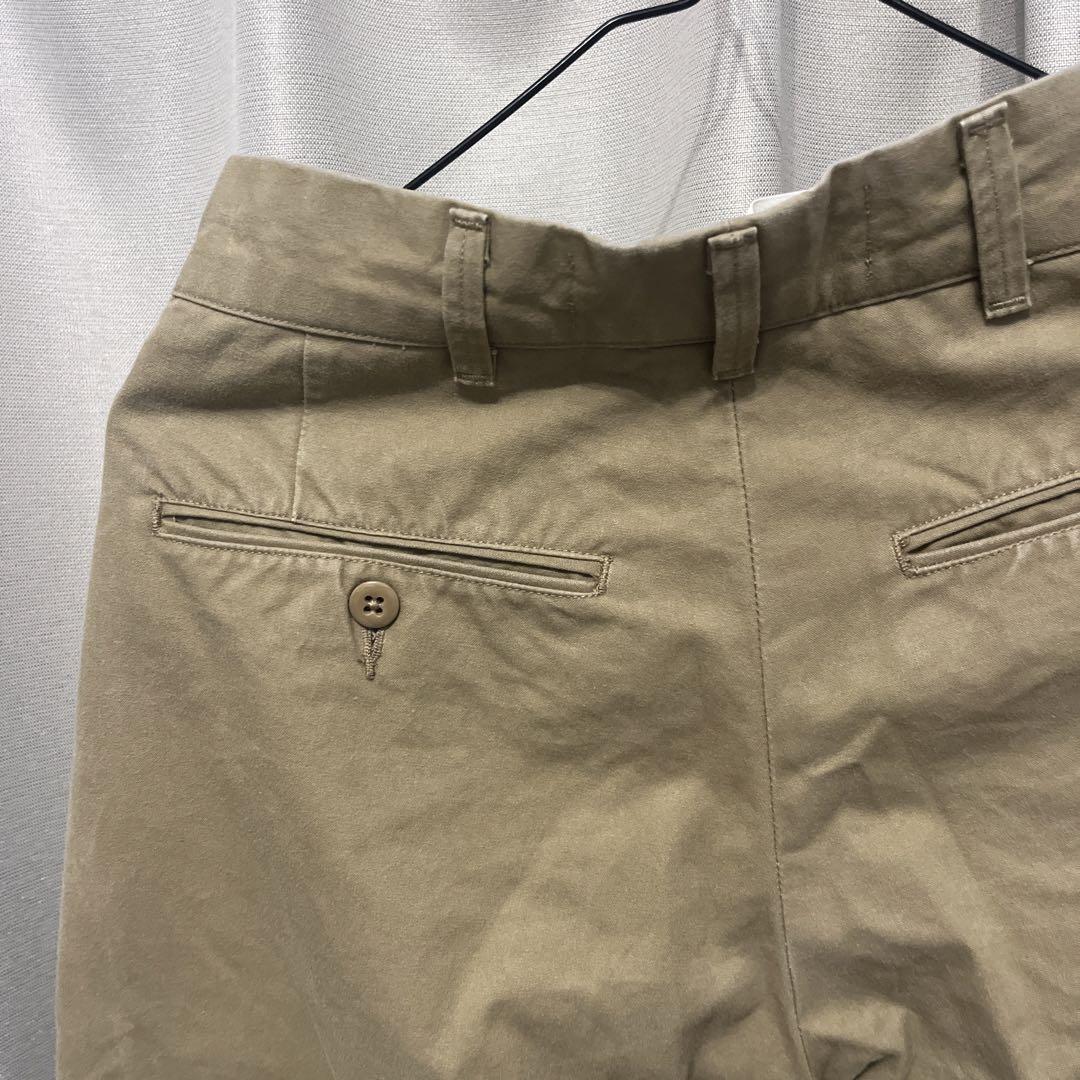 Shinozne ハイウエストチノパンツ　ベージュ