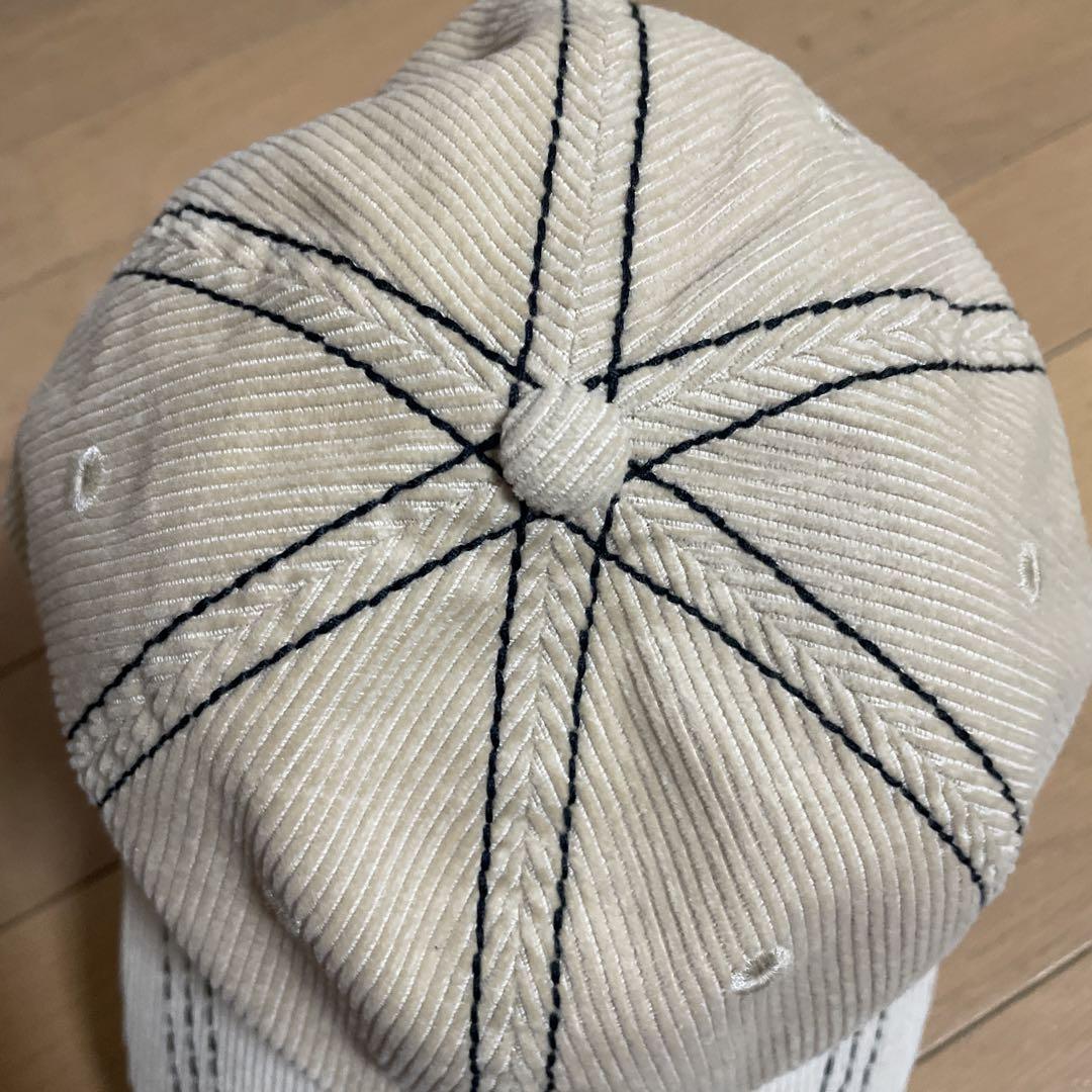 帽子 STUSSY LP SS LINK STITCH STRAPBACK CREAM