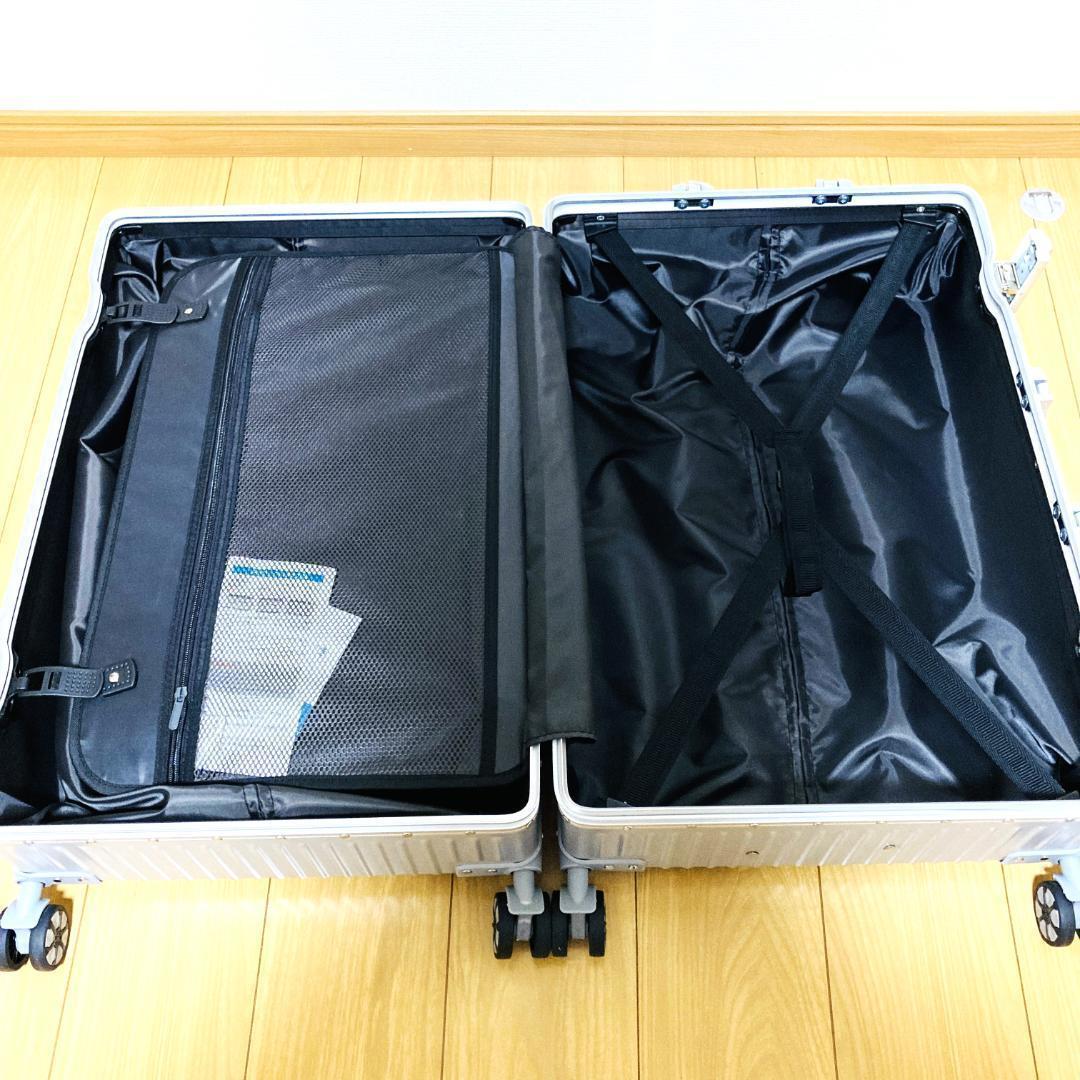 【高級感✨あるアルミフレーム✨】スーツケース キャリーケース Lサイズ 71L