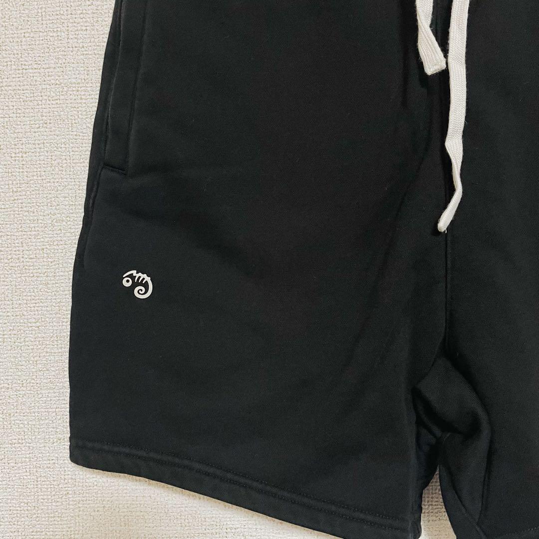 pvot ピボット Sweat Shorts ショートパンツ ハーフパンツ 黒