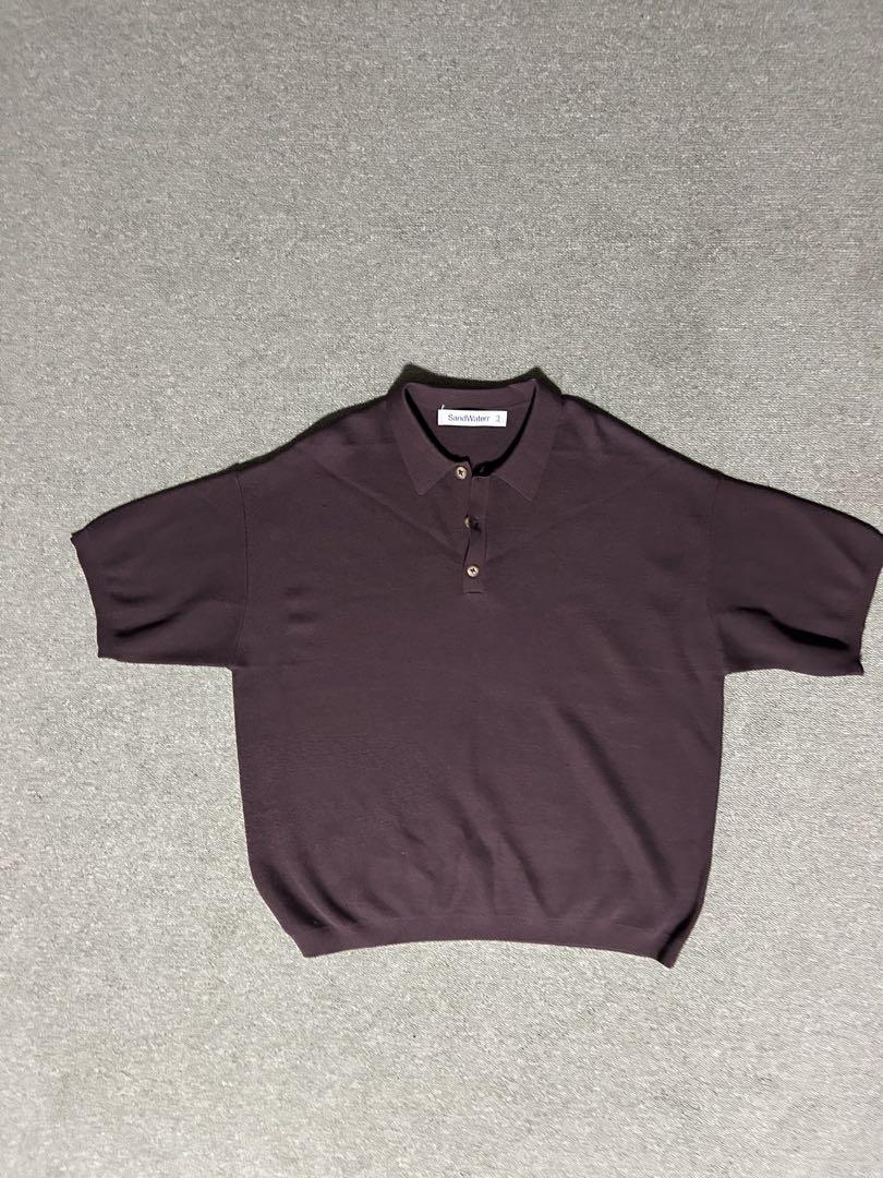 トップス SandWaterr RESEARCHED KNIT POLO