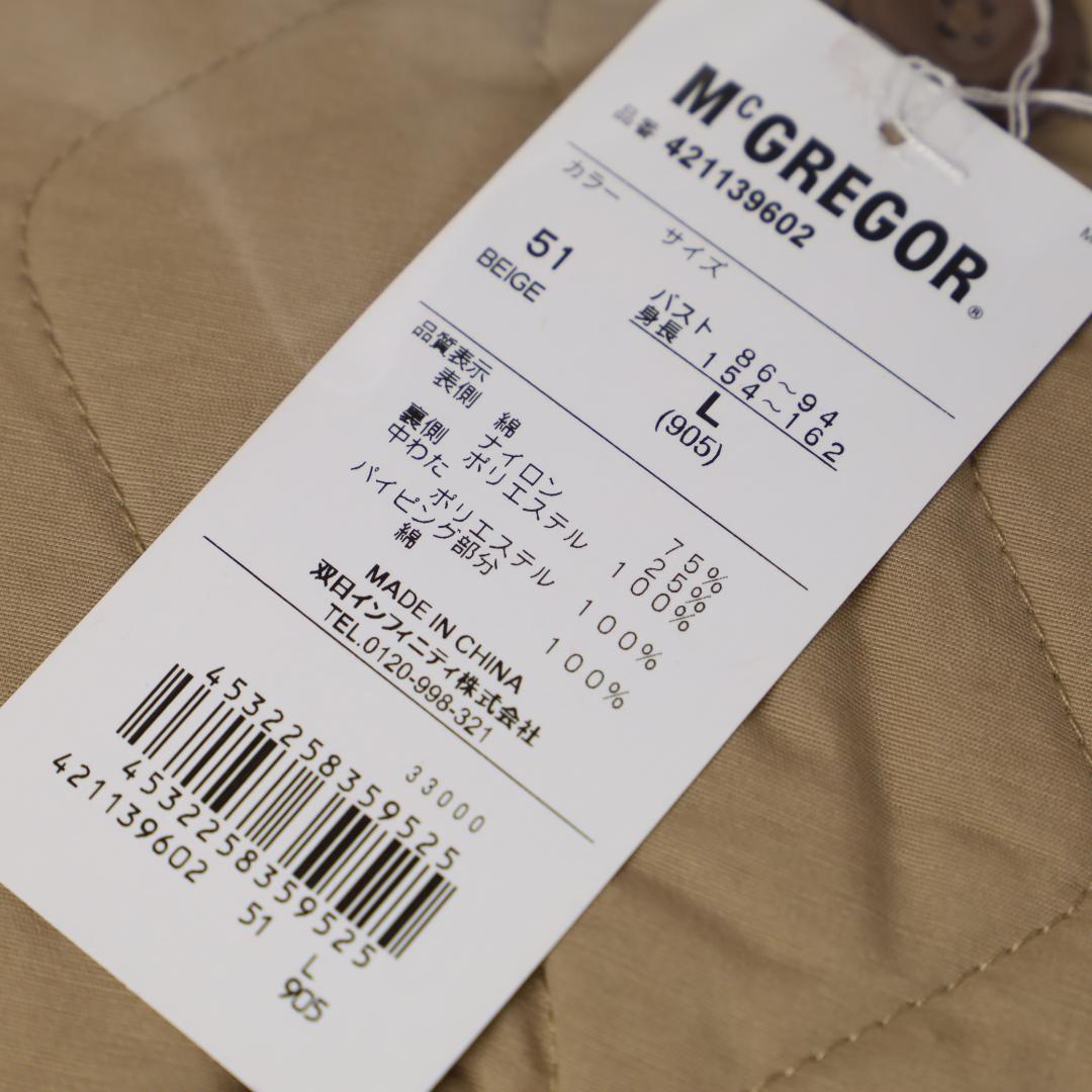 マックレガ 525a レディース春アウター キルティング L n0cFm-m78412079771 新品 マックレガー 中綿コート ︴インフィニ