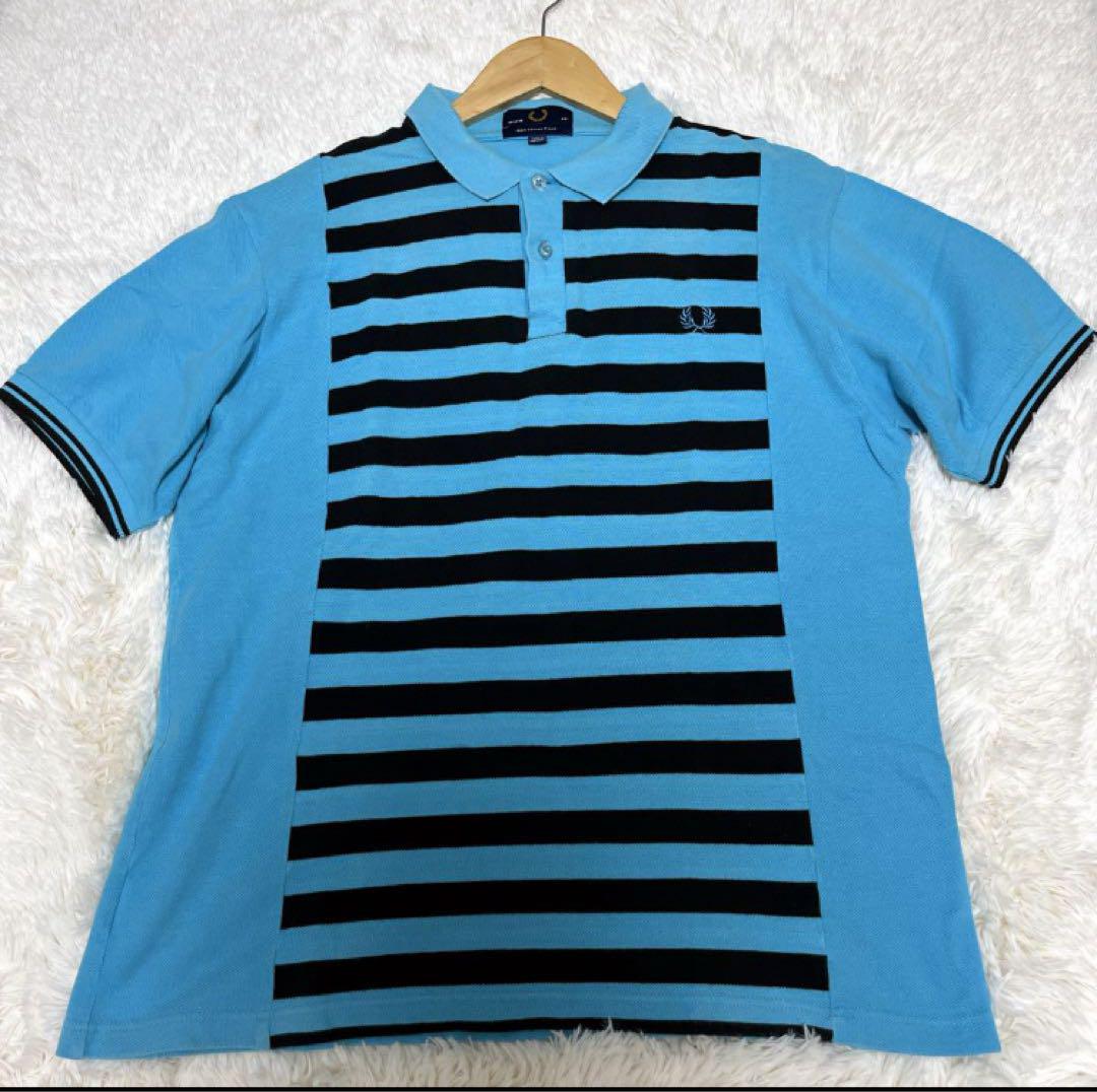 【美品】FREDPERRY フレッドペリー　半袖ポロシャツサイズ44 XXL相当