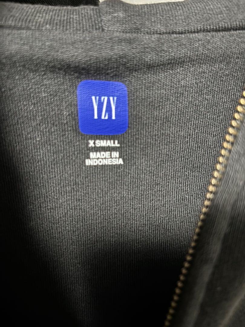 yzy gap zip hoodie XS イージー ギャップ ブラック