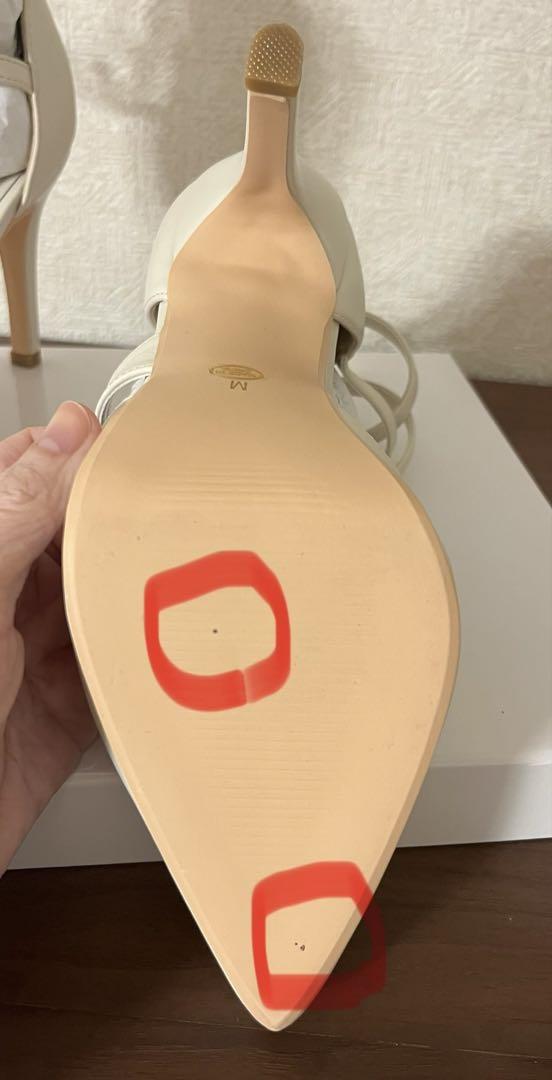 RESEXXY クロスストラップポインテッドパンプス
