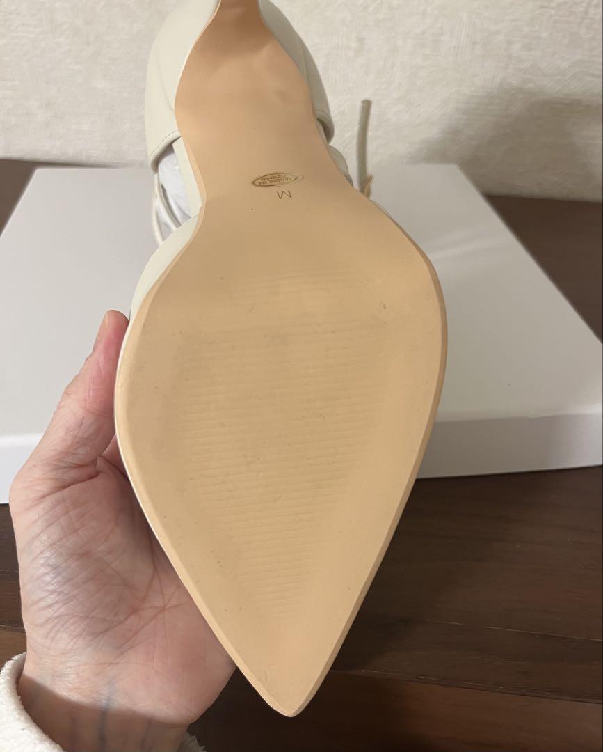 RESEXXY クロスストラップポインテッドパンプス