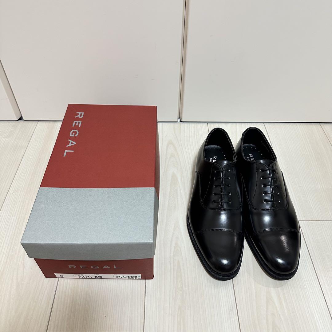 【未使用品！】REGAL リーガル　ストレートチップ　　25.5