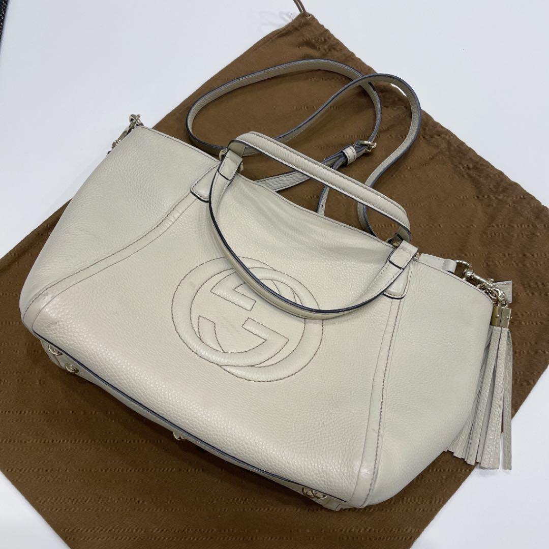 得価超歓迎 GUCCI グッチ ショルダーバッグ バッグ アイボリー dH4ap-m78420810506 セール100%新品