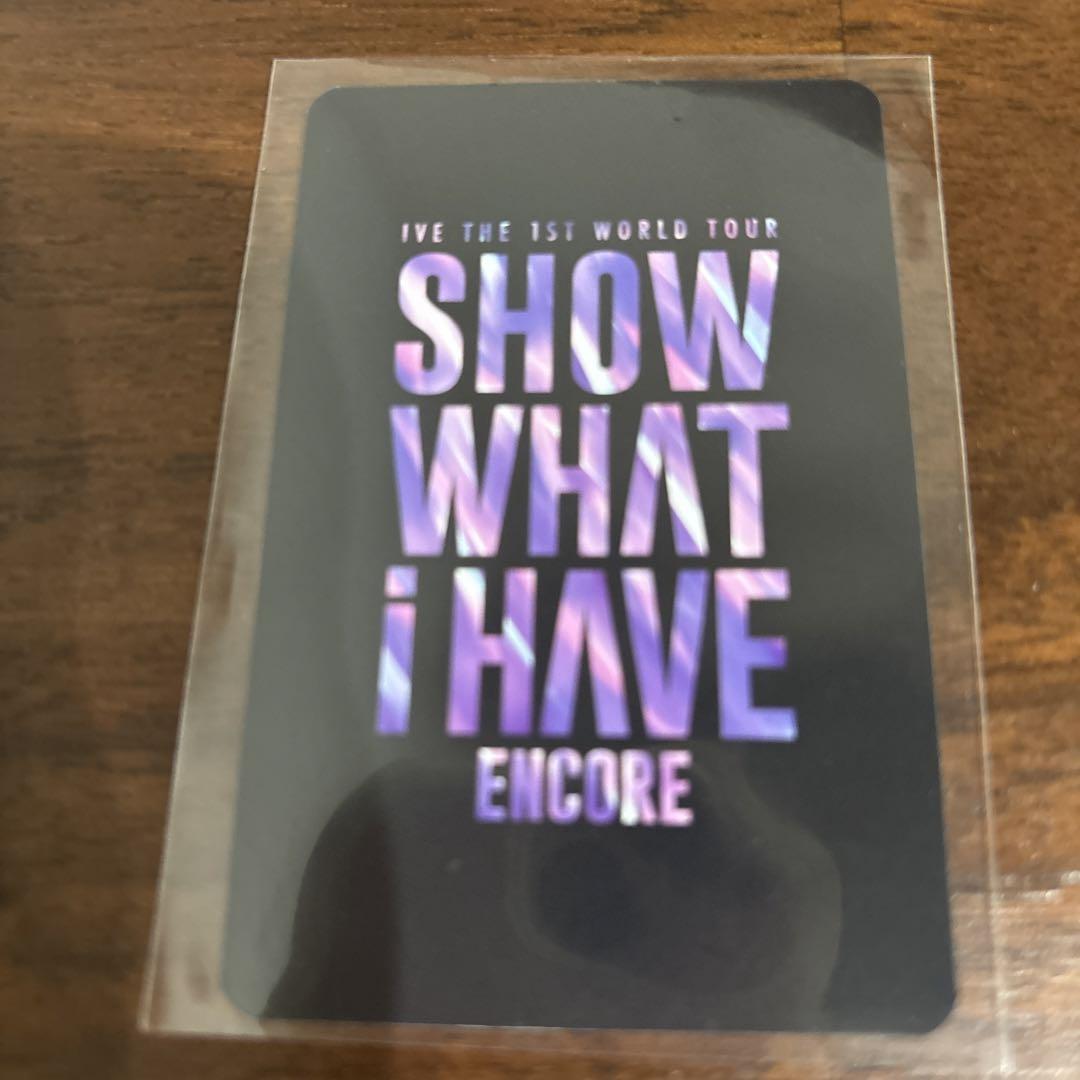 公式 ive show what i have encore リズ トレカ - メルカリ