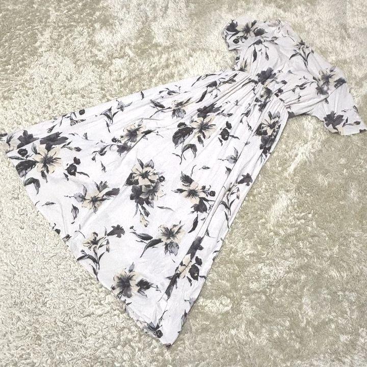 美品【gelato pique】 リリー柄カップイン ワンピース F：花柄/総柄