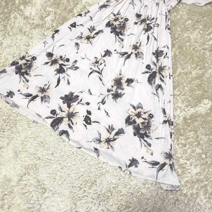美品【gelato pique】 リリー柄カップイン ワンピース F：花柄/総柄