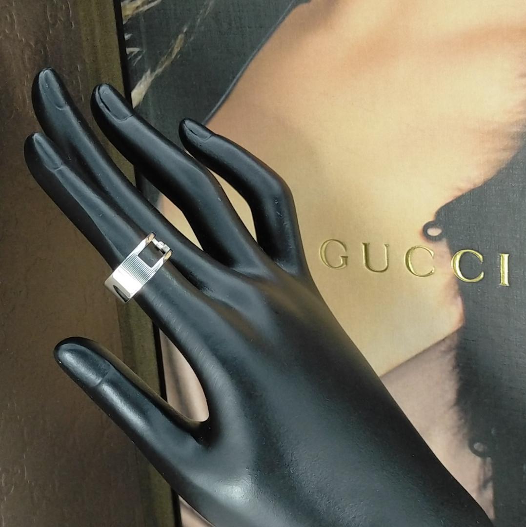 ☆SALE☆【GUCCI】ブランデッド G リング 8号 2009 - メルカリ