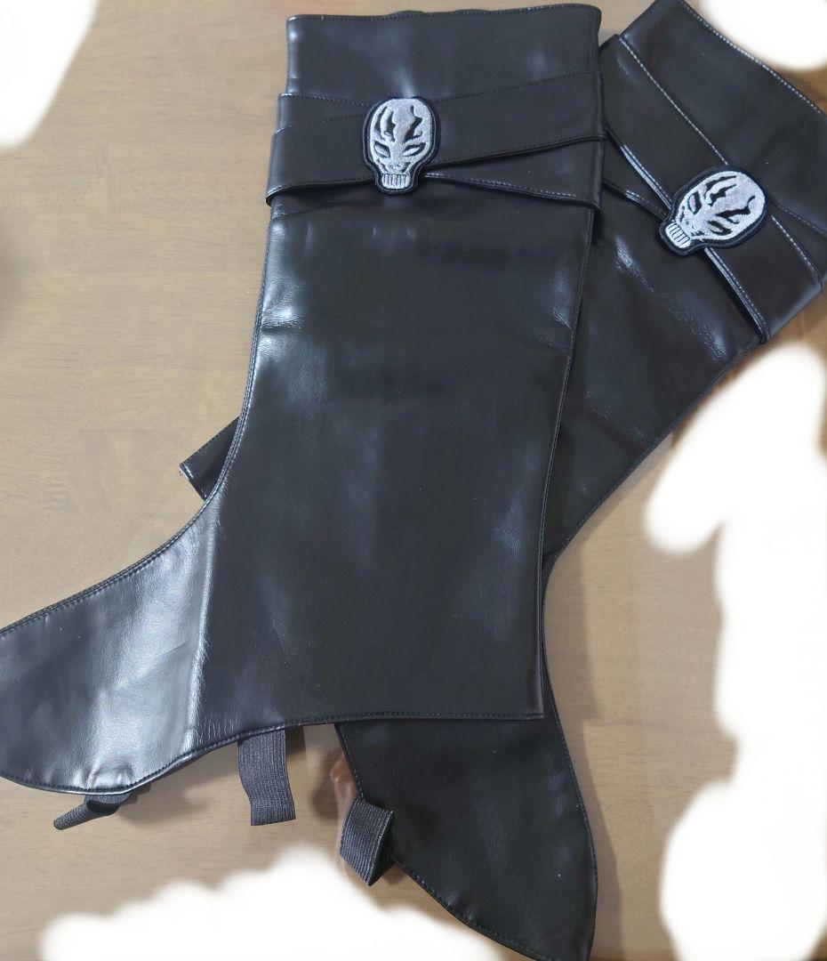 クローム髑髏　コスプレ衣装　ウィッグ+ブーツカバー付き