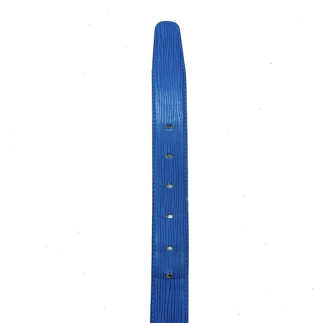 美品　LOUIS VUITTON トレドブルー　サンチュール 全長約100cm
