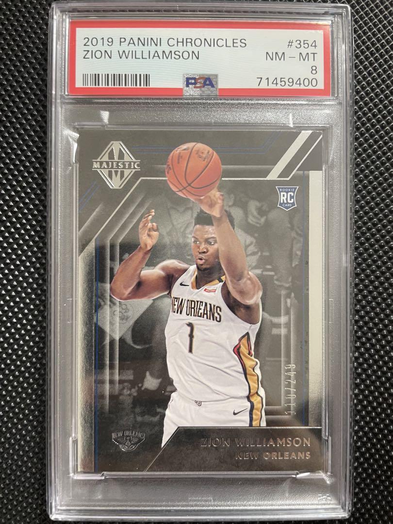 Panini Chronicles Zion Williamson  PSA8