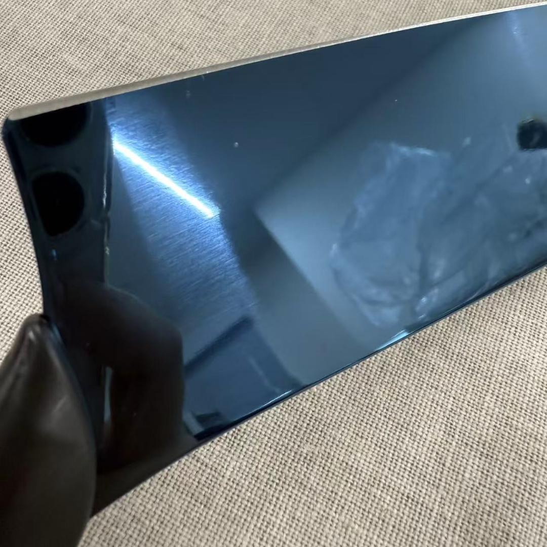 未使用スミカマ 霞 KASUMI チタンコーティング 剣型包丁 20cm ブルー