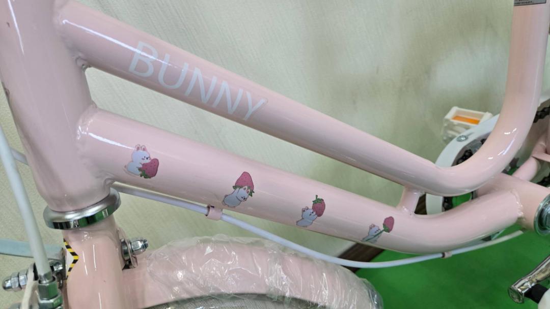 子供用自転車 BUNNYバニーデザイン 16インチ PINK