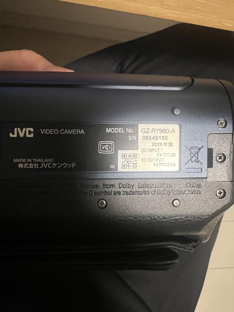 毎日値下げ】JVC 4K 防水ビデオカメラ本体 GZ-RY980-A