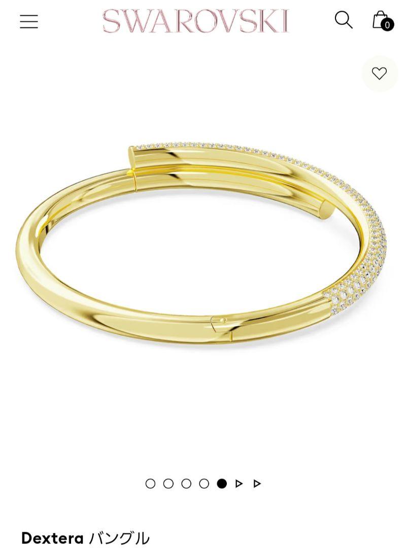 SWAROVSKI Dextera バングル スワロフスキー ブレスレット