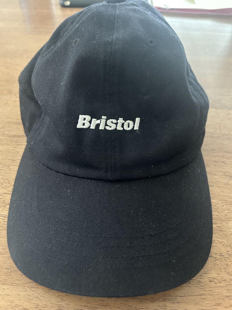 週末セール　Bristol ロゴ キャップ 黒