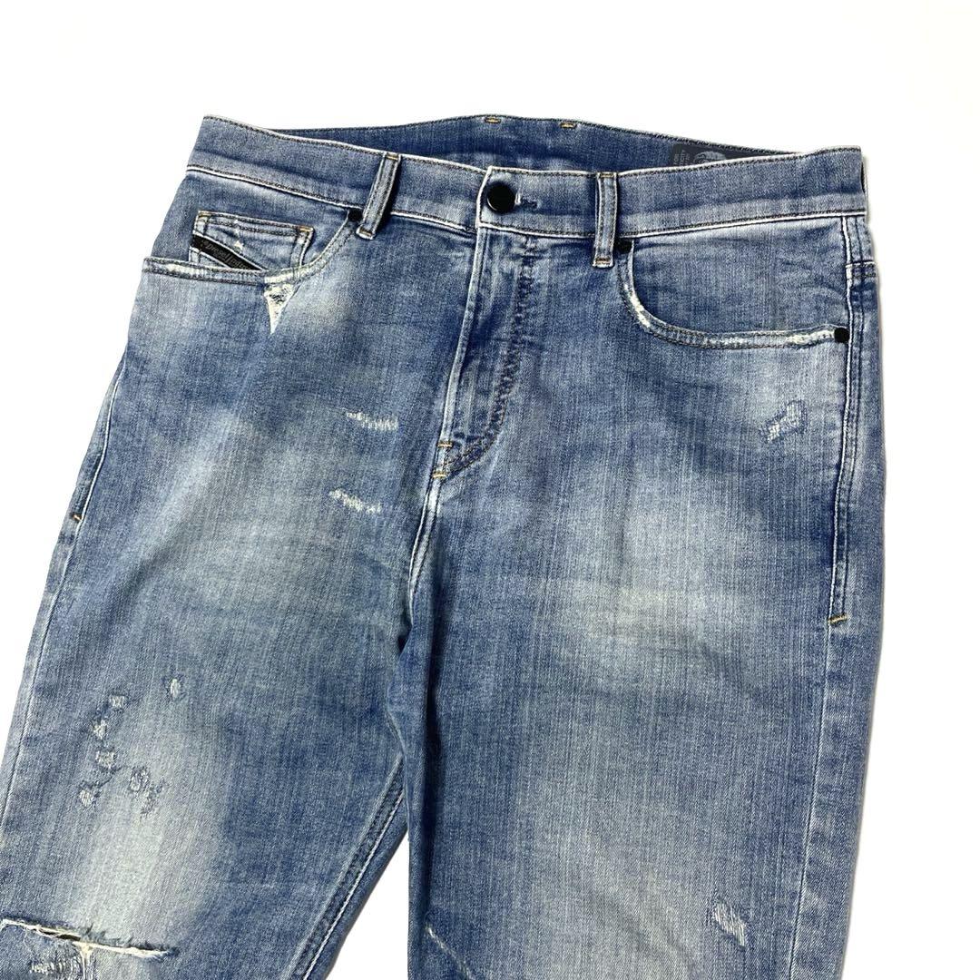 定価58300円　DIESEL ダスティペンキ加工　D-Vider デニム 28 DIESEL】ウィメンズジーンズ・デニム｜ディーゼル公式オンライン