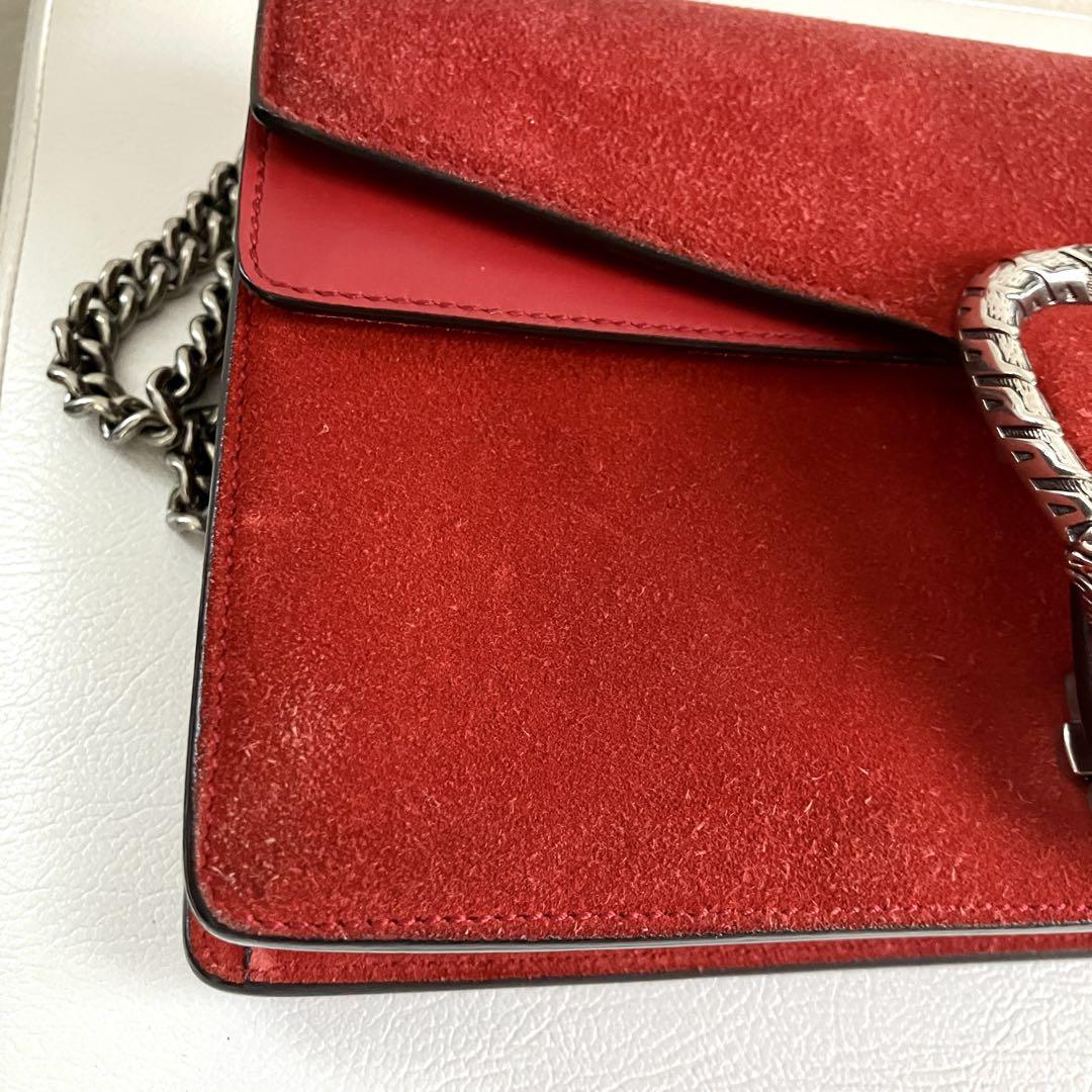 GUCCI グッチ デュオニュソス チェーンショルダー スエード
