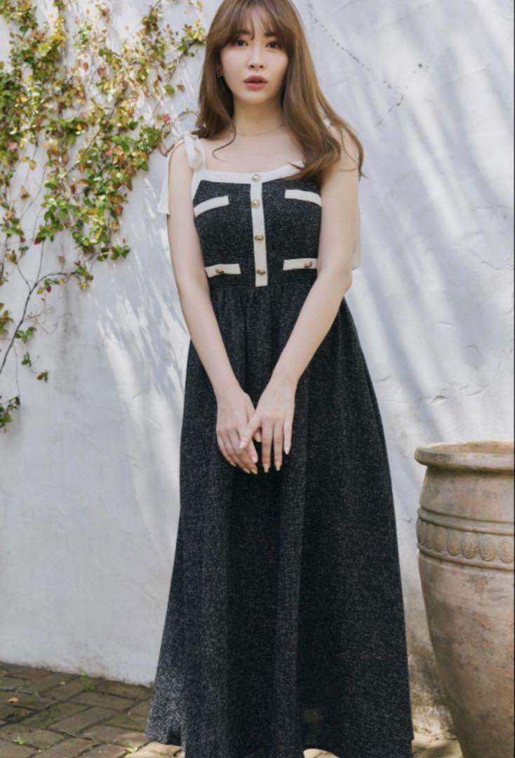 新品　Herlipto Verona Tweed Long Dress