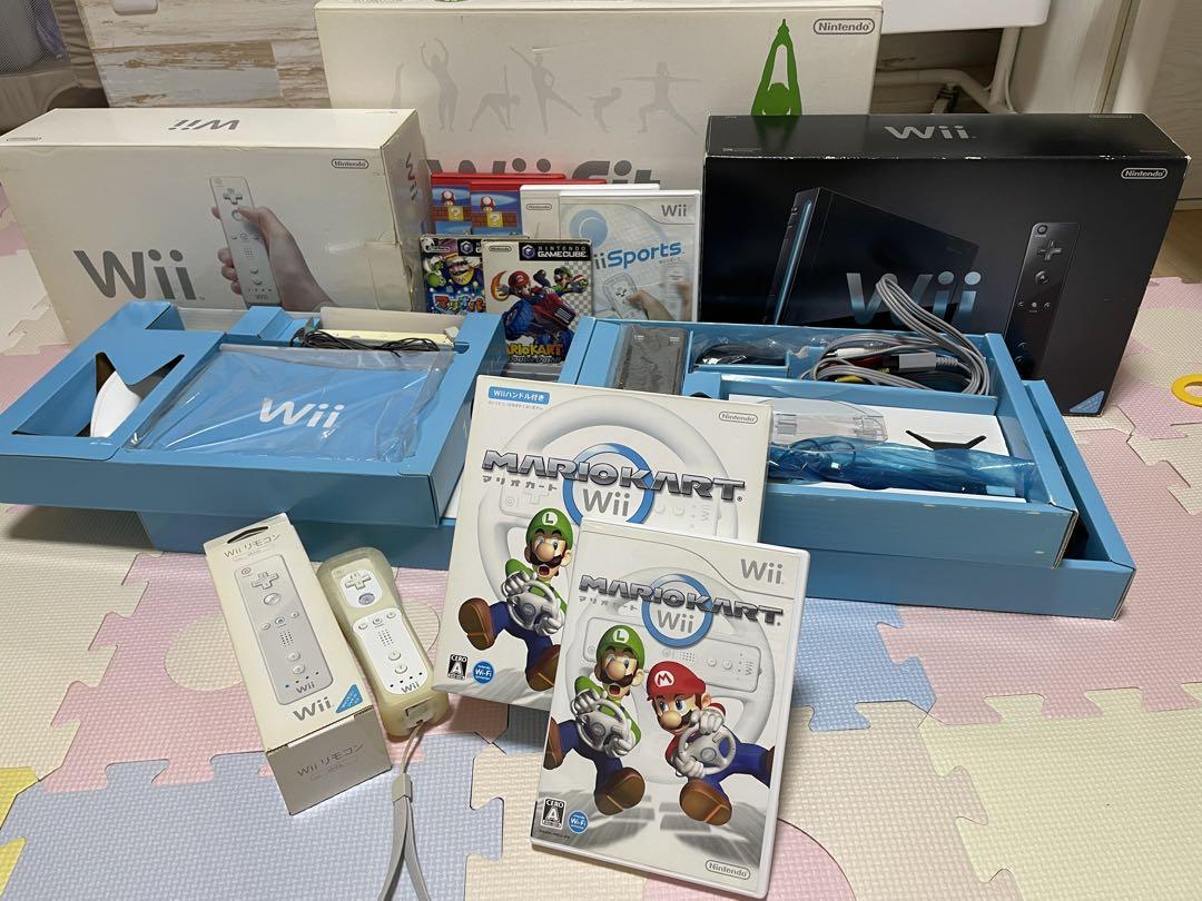 Wii 本体 2台 ソフト ゲームキューブ ソフト セット