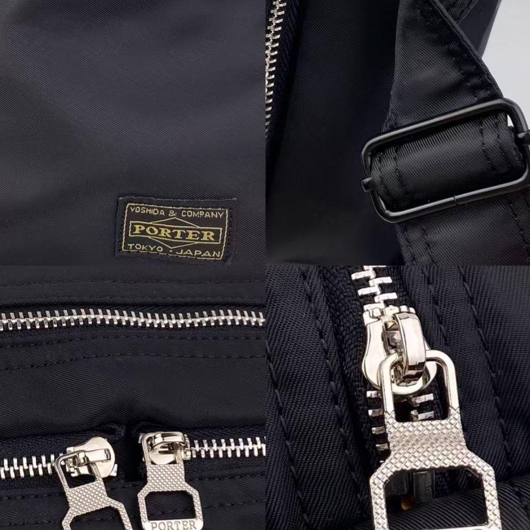 新品TANKER PORTER 吉田カバントランペットショルダーバッグブラック