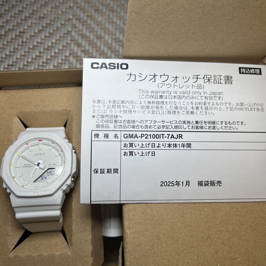 CASIO G-SHOCK GMA-P2100T-7AJR ホワイト