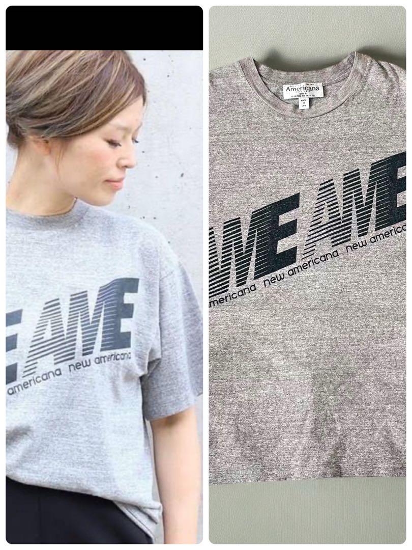 ドゥーズィエムクラス購入 アメリカーナ AME プリントTシャツ