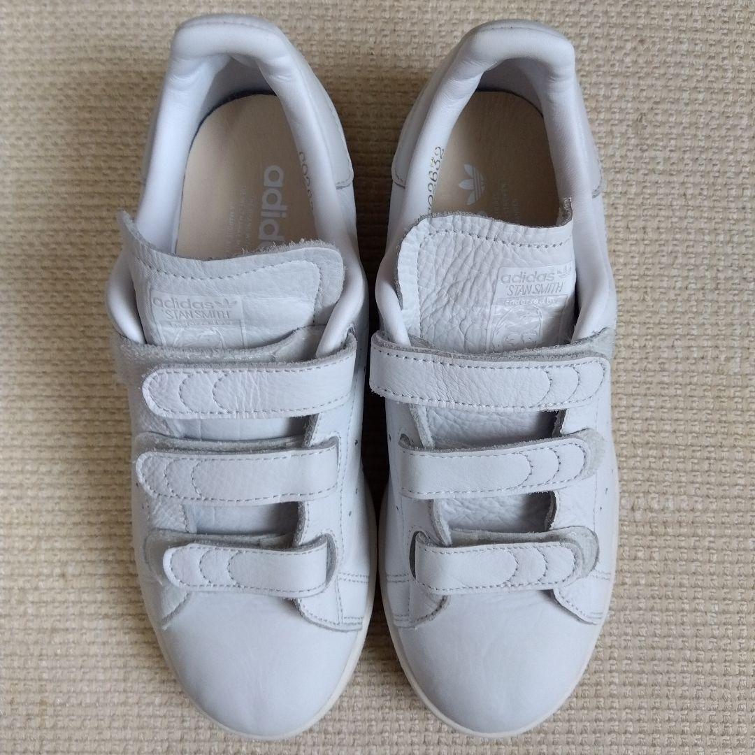 カタログギフトも! adidas スタンスミス ベルクロ 23.5cm スニーカー