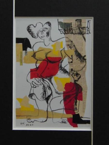 Le Corbusier、海外版希少な画集、新品額装付 Le Corbusier、海外版希少な画集、新品額装付