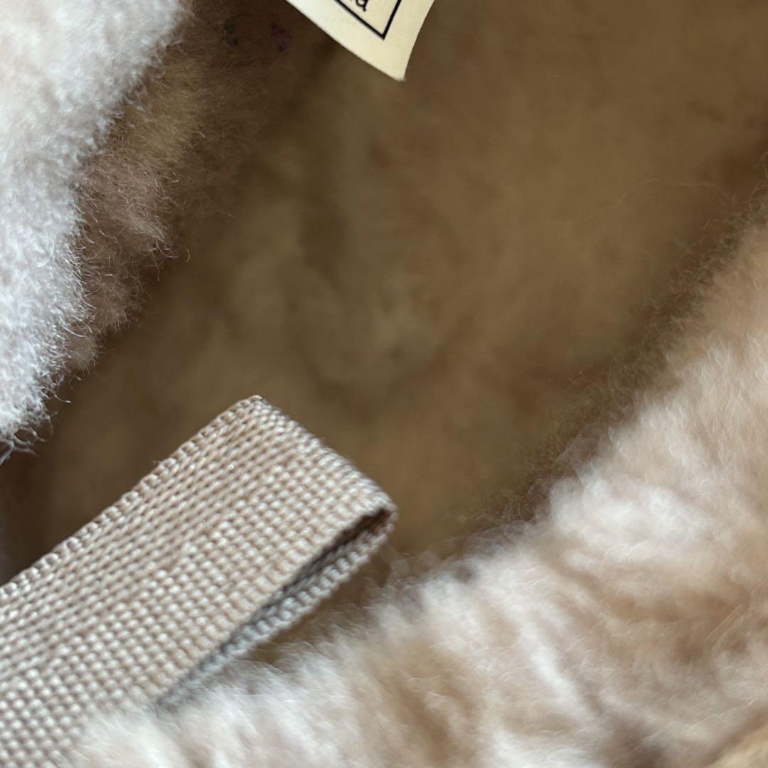 美品】UGG☆Ultra Mini Fringe Bling 25 ベージュ
