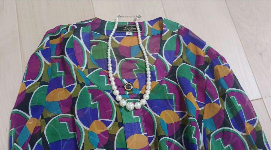 美品 レリアン シルク ブラウス サイズ11