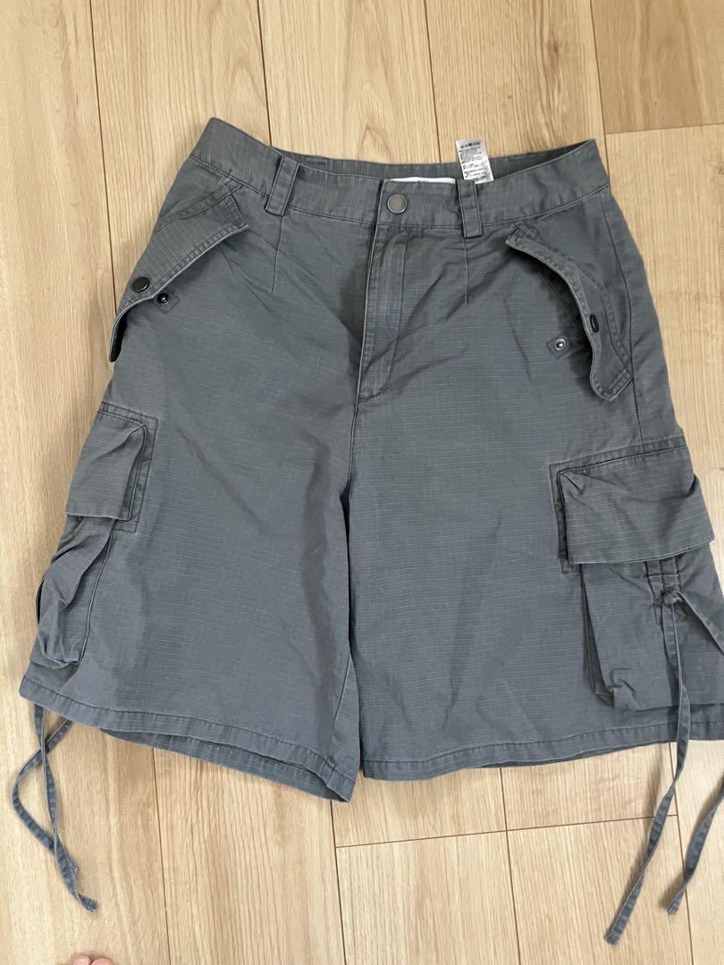 SLY POCKET WIDE HALFパンツ サイズ1 グレー パンツ