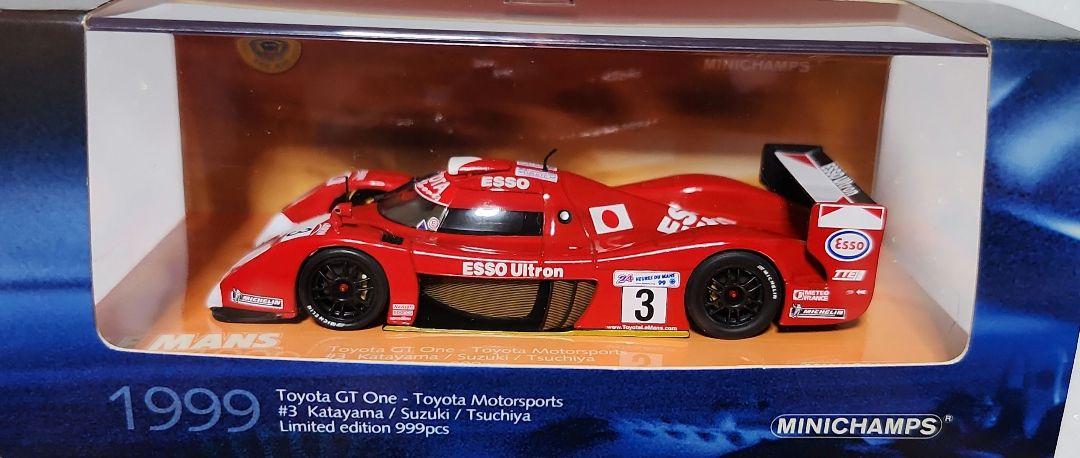 ミニチャンプス 1/43 トヨタGT One 1999 片山 鈴木 土屋
