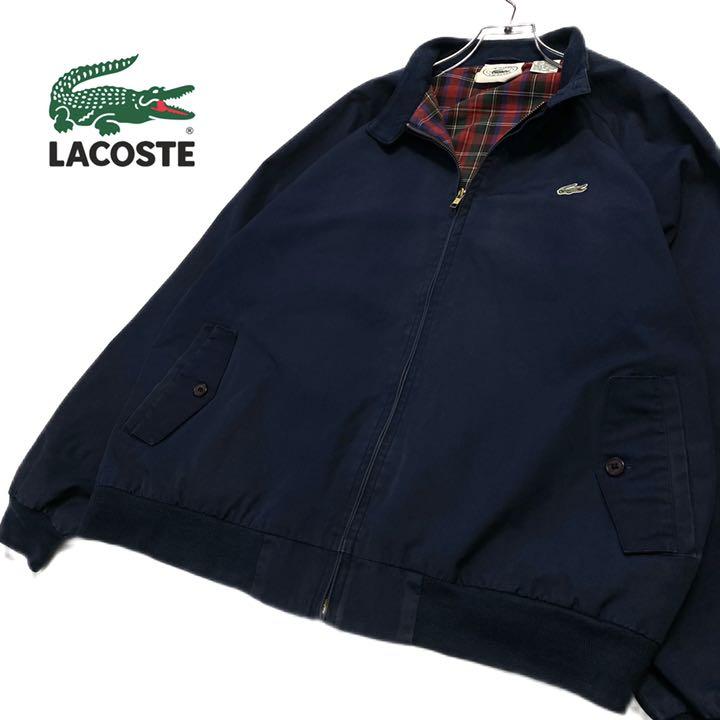 美品 70's IZOD LACOSTE スウィングトップ メンズXL ネイビー