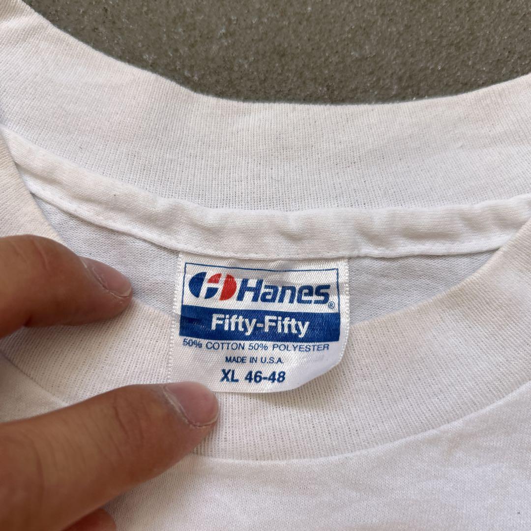 春夏新作モデル XL Hanes usa製 90s 教育 Tシャツ グラフィック 人体模型 脳 トップス