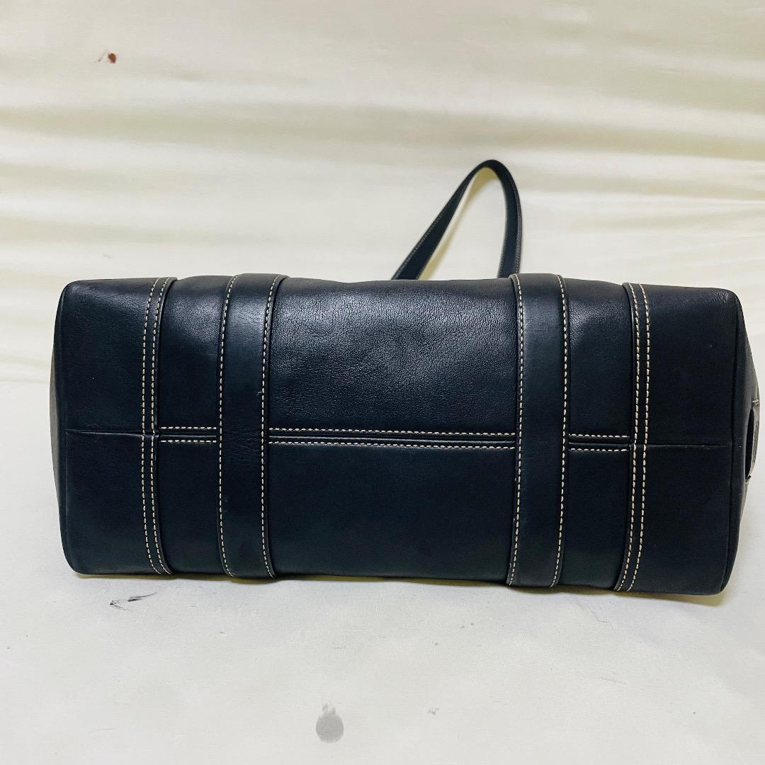 ☆美品☆コーチ COACH トートバッグレザー革/ブラック黒/メンズ/レディース