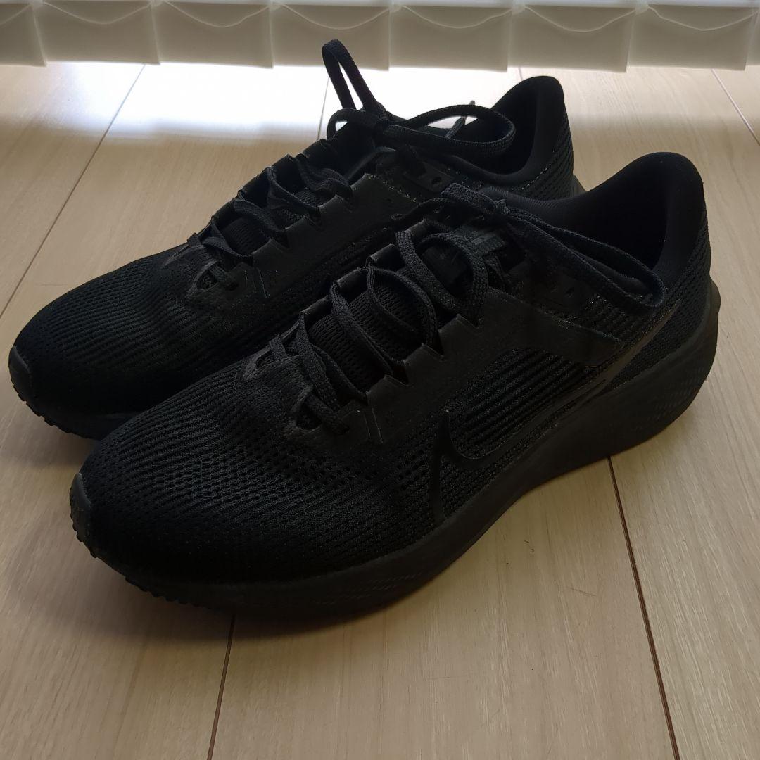 Nike AIR ZOOM PEGASUS 40 26.5 オールブラックス