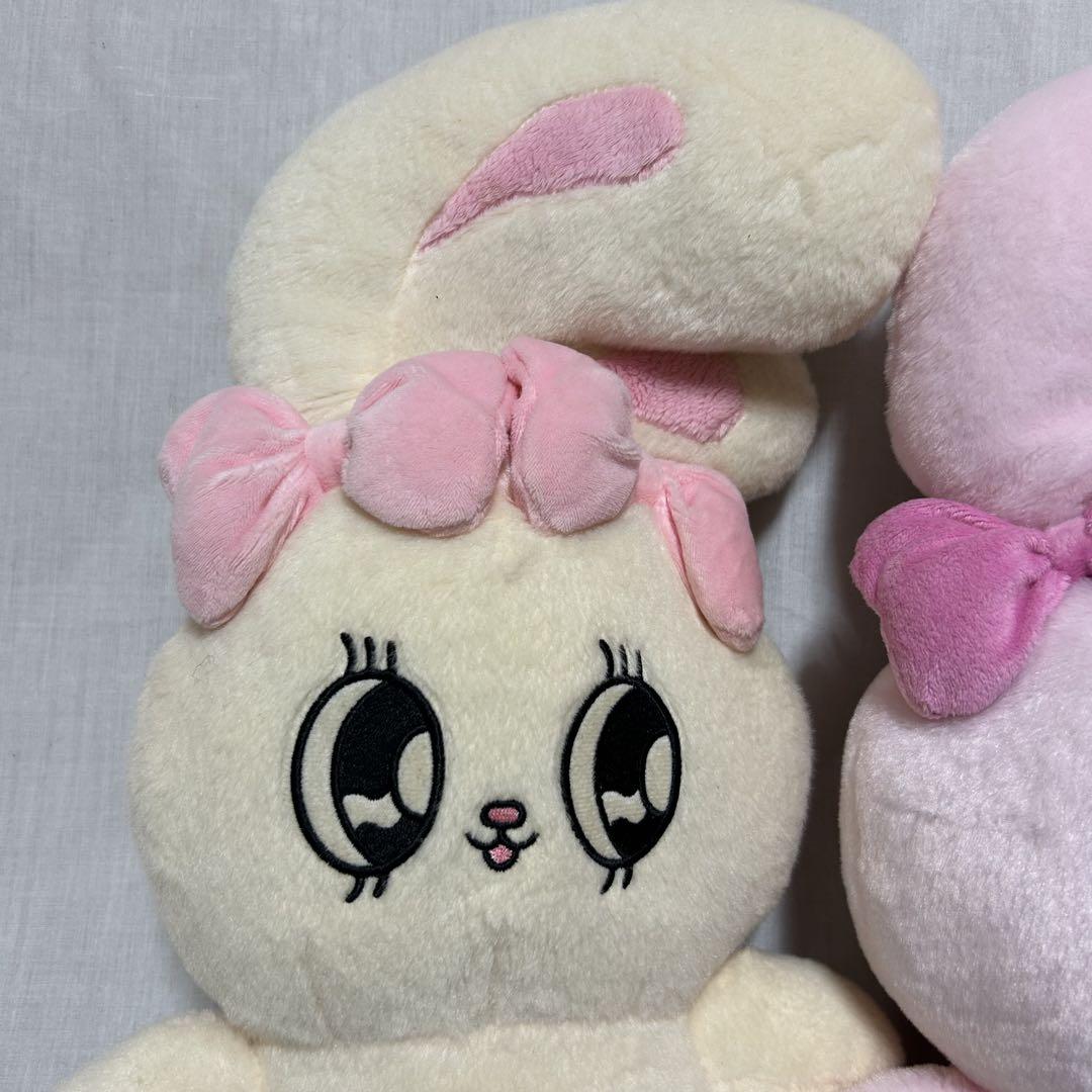 エスターバニー　BIGぬいぐるみ ピンク　ホワイトぬいぐるみ　タグ付き　レア
